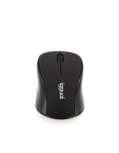 iggual Ratón inalámbrico WOM-BASIC-1600DPI negro