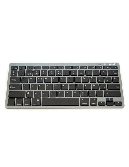 iggual Teclado Bluetooth Slim TKL-BT negro 2 canal
