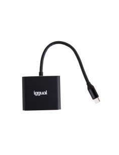 iggual Hub tipo C 3 en 1 HDMI USB3.0 PD100W 2