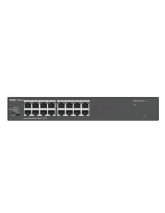 Ruijie Networks RG-ES116G-L switch No administrado L2 Gigabit Ethernet (10 100 1000) Negro