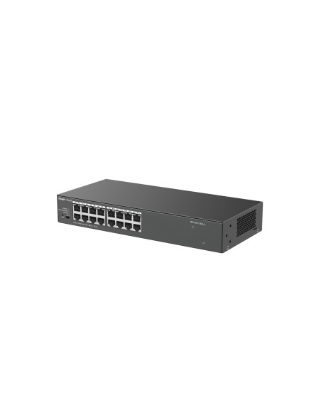 Ruijie Networks RG-ES116G-L switch No administrado L2 Gigabit Ethernet (10 100 1000) Negro