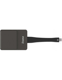 iiyama WP D002C adaptador Smart TV USB 4K Ultra HD Negro, Plata 2