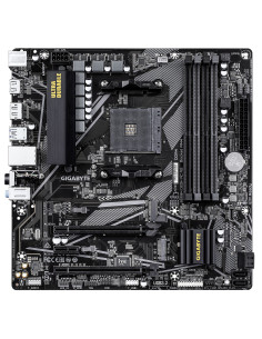GIGABYTE B550M DS3H AC R2 Placa base - Procesadores AMD Ryzen 5000, VRM de 5+3 fases, hasta 4733 MHz DDR4 (O.C.), 1x M.2 PCIe 2