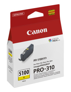 Canon PFI-5100 Y cartucho de tinta 1 pieza(s) Original Amarillo 2