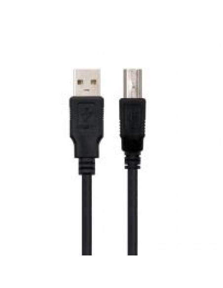 CABLE EWENT USB 2.0 A-B M/M 1.8M / EW-UAB-018 / EC1004