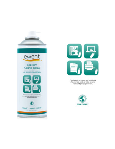 Ewent Pulverizador de alcohol isopropílico 400mL