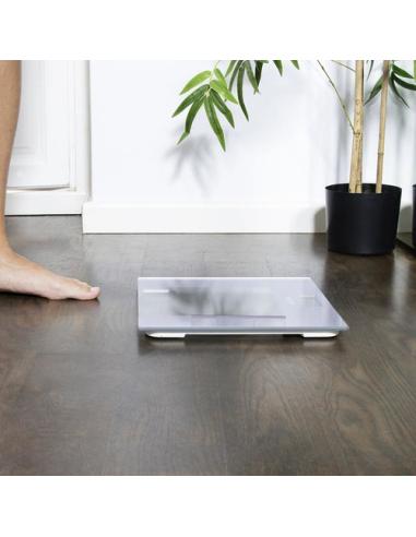 Cecotec Surface Precision Healthy Plaza Gris, Transparente, Blanco Báscula personal electrónica