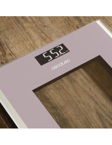 Cecotec Surface Precision Healthy Plaza Gris, Transparente, Blanco Báscula personal electrónica