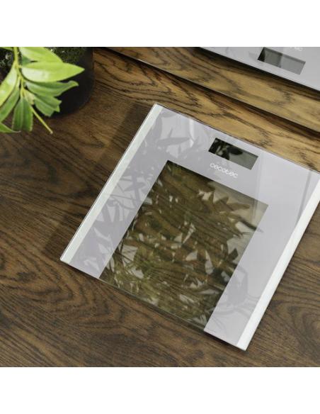 Cecotec Surface Precision Healthy Plaza Gris, Transparente, Blanco Báscula personal electrónica