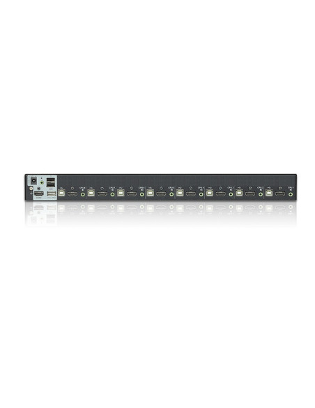 ATEN Switch KVM HDMI Audio USB de 8 puertos