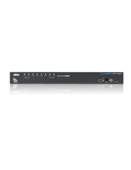 ATEN Switch KVM HDMI Audio USB de 8 puertos