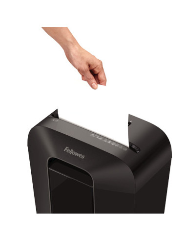 Fellowes Powershred LX70 triturador de papel Corte en partículas Negro