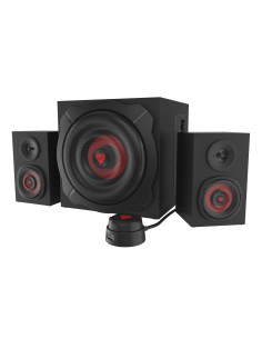 GENESIS Helium 610BT conjunto de altavoces 60 W PC ordenador portátil Negro, Rojo 2.1 canales De 2 vías 30 W Bluetooth