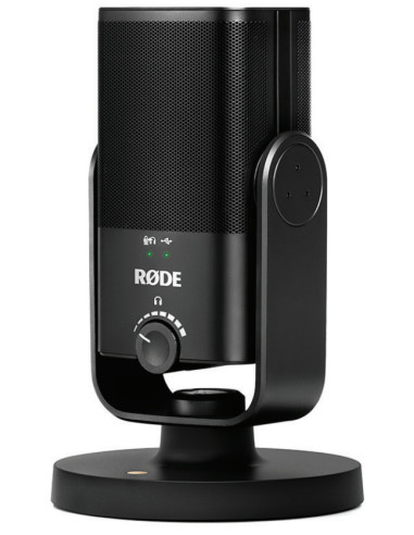 RØDE NT-USB mini Negro Micrófono de superficie para mesa