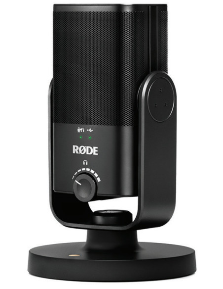 RØDE NT-USB mini Negro Micrófono de superficie para mesa