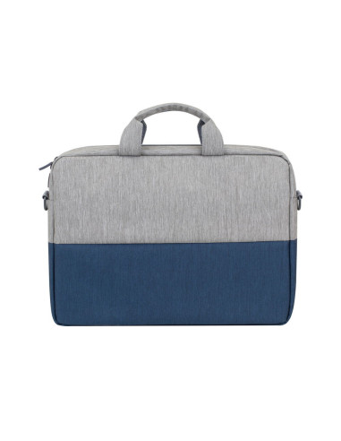 Rivacase 7532 39,6 cm (15.6") Maletín Azul, Gris