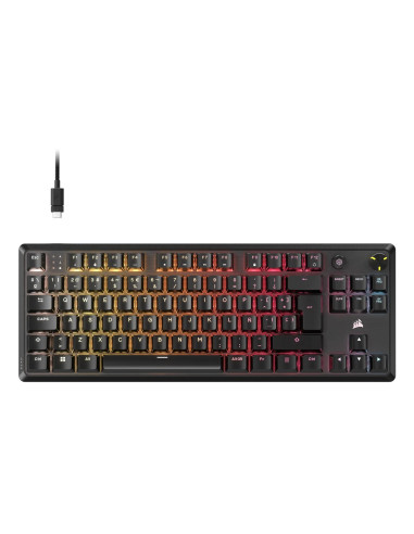 Corsair K70 CORE TKL teclado Juego USB QWERTY Español Negro