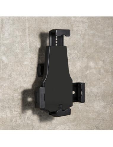 AISENS Soporte Antirobo de Sobremesa / Pared Ajustable (1 Pivote) para Tablet, Negro