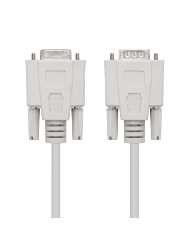 Nanocable CABLE SERIE RS232 DB9 M-DB9 H 1.8 M
