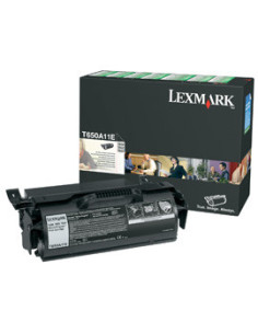 Lexmark T650, T652, T654 Return Program Print Cartridge cartucho de tóner Original Negro