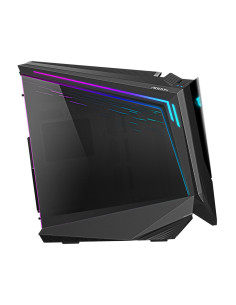 GIGABYTE AORUS C700 GLASS Caja de PC – Torre completa, compatible con hasta E-ATX y radiadores de 420 mm, 5 ventiladores de 120 2