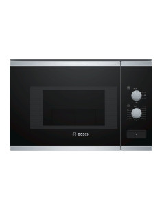 Bosch BFL520MS0 microondas Negro, Acero inoxidable Microondas combinado Integrado 20 L 800 W