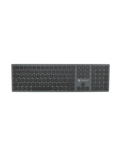 NATEC NKL-1830 teclado Universal RF Wireless + Bluetooth QWERTY Español Negro, Gris