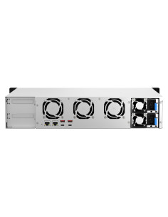 QNAP TS-873AeU-RP NAS Bastidor (2U) Ryzen Embedded V1500B 4 GB DDR4 0 TB QuTS hero Negro 2