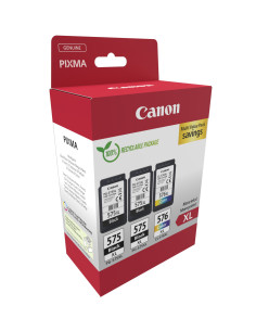 Canon 5437C004 cartucho de tinta 3 pieza(s) Original Alto rendimiento (XL) Negro, Cian, Magenta, Amarillo