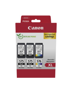 Canon 5437C004 cartucho de tinta 3 pieza(s) Original Alto rendimiento (XL) Negro, Cian, Magenta, Amarillo 2