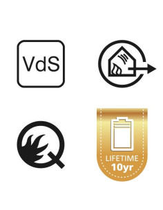 Smartwares 10.025.28 Detector de humo (RM520) RM520 2