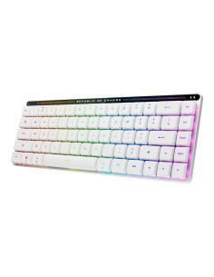 ASUS 90MP03EC-BKSA10 teclado Juego USB + RF Wireless + Bluetooth Blanco