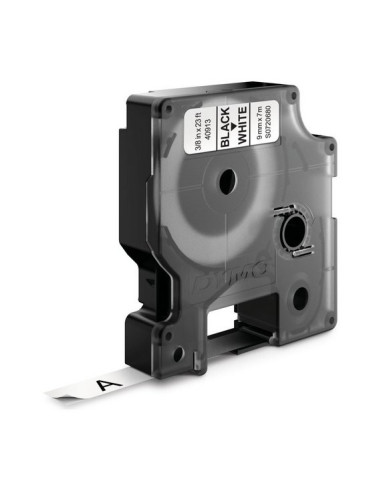 DYMO D1 - Etiquetas estándar - Negro sobre blanco - 9mm x 7m