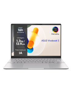 ASUS Vivobook S14 OLED OLED M5406WA-QD088W Copilot+ PC - Ordenador Portátil 14" WUXGA (AMD Ryzen AI 9 HX 370, 32GB RAM, 1TB