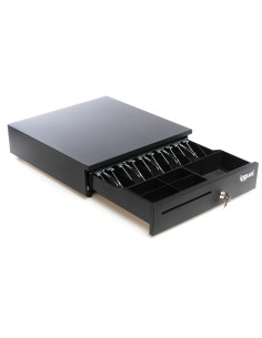 iggual Cajón Portamonedas IRON-35 42cm 5+6 negro