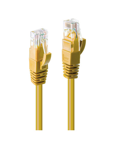 Lindy 48064 cable de red Amarillo 3 m Cat6 U UTP (UTP)