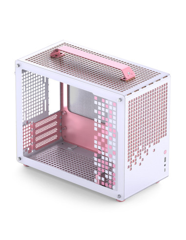 Jonsbo Z20 Pink White Mini Tower Rosa, Blanco