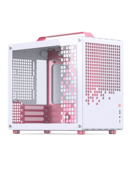 Jonsbo Z20 Pink White Mini Tower Rosa, Blanco