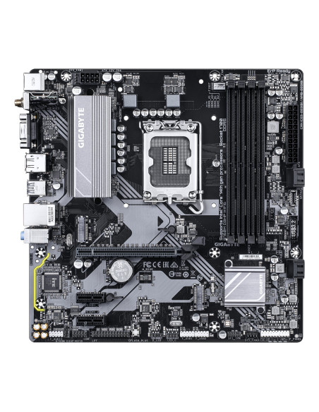GIGABYTE B760M D3HP WIFI6 Placa base - Compatible con procesadores Intel Core 14ª generación, VRM digital de 4+1+1 fases, hasta