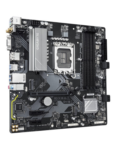 GIGABYTE B760M D3HP WIFI6 Placa base - Compatible con procesadores Intel Core 14ª generación, VRM digital de 4+1+1 fases, hasta