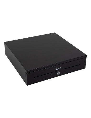 iggual Cajón portamonedas IRON-HD 41cm 5+8 negro