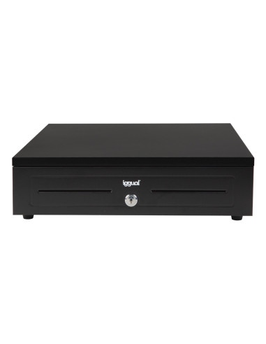 iggual Cajón portamonedas IRON-HD 41cm 5+8 negro