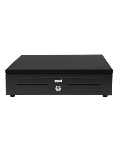 iggual Cajón portamonedas IRON-HD 41cm 5+8 negro