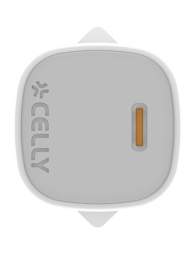 Celly UPTC1USBC25WCTC cargador de dispositivo móvil Smartphone, Tableta, Teléfono Blanco USB Interior