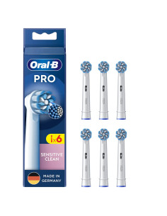 Oral-B Sensitive Clean 6 pieza(s) Blanco