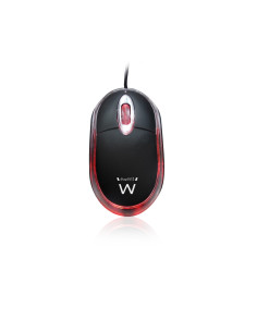 Ewent EW3174 ratón Oficina Ambidextro USB tipo A Óptico 1000 DPI