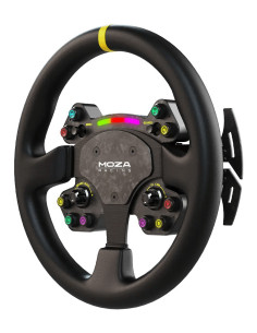 Moza Racing RS025 mando y volante Negro PC 2