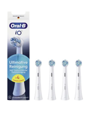 Oral-B 195027 cepillo de cabello 4 pieza(s) Blanco