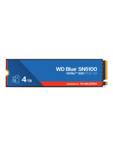 Western Digital WD Blue SN5100 4 TB M.2 PCI Express 4.0 NVMe QLC 3D NAND
