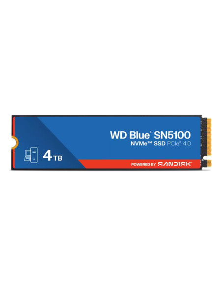 Western Digital WD Blue SN5100 4 TB M.2 PCI Express 4.0 NVMe QLC 3D NAND